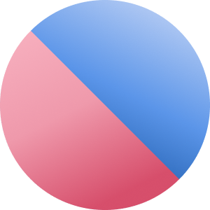 Mėlyna / Rožinė